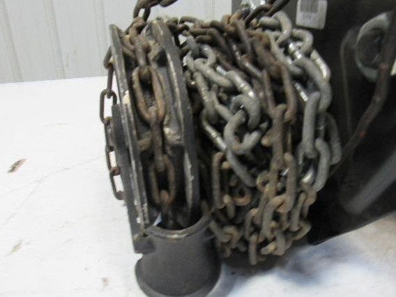 Yale 509150-1 2 Ton Hoist Chain Geared Beam Trolley 40A 600V Pickup Collector