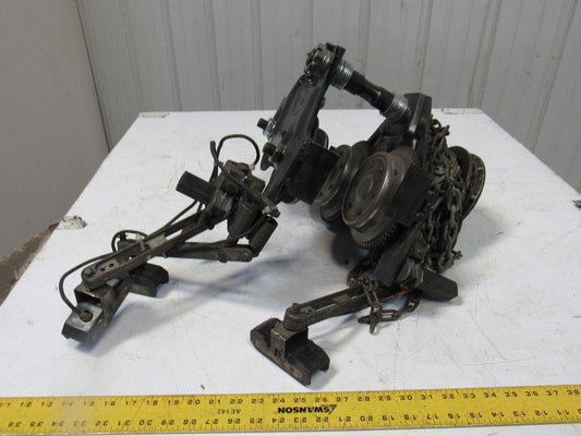 Yale 509150-1 2 Ton Hoist Chain Geared Beam Trolley 40A 600V Pickup Collector