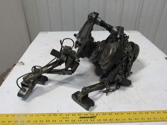 Yale 509150-1 2 Ton Hoist Chain Geared Beam Trolley 40A 600V Pickup Collector