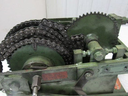 A&O Model 0 Vintage Mechanical Press Hand Pull Out Hold Back Safety Device