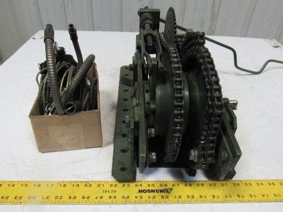 A&O Model 0 Vintage Mechanical Press Hand Pull Out Hold Back Safety Device