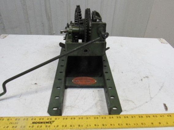 A&O Model 0 Vintage Mechanical Press Hand Pull Out Hold Back Safety Device