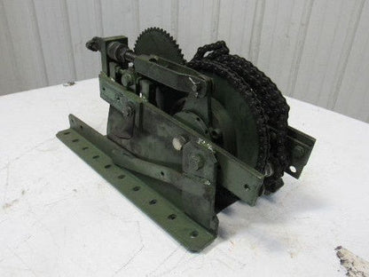 A&O Model 0 Vintage Mechanical Press Hand Pull Out Hold Back Safety Device