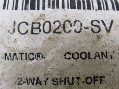 Jiffy-Tite JCB0200-SV Injection Mold Coolant Bridge 2 Way Shut Off Lot Of 8
