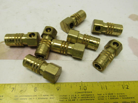 Jiffy-Tite JCB0200-SV Injection Mold Coolant Bridge 2 Way Shut Off Lot Of 8