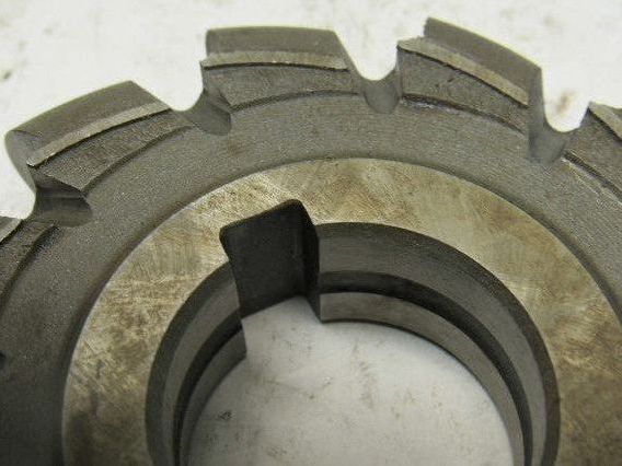3-3/4" OD x 3/4" 12 Tooth Convex Face Mill Cutter 1" Arbor