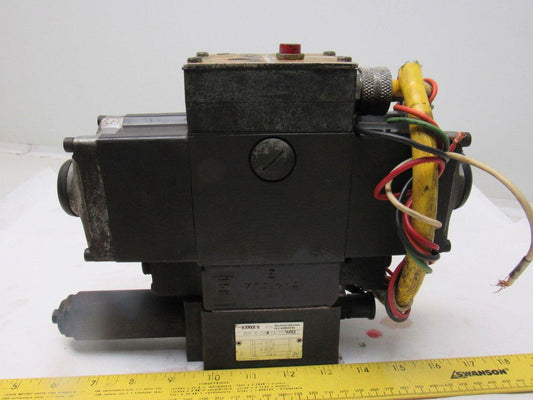 Rexroth 4WE10E21/AW110NDALV-A Hydraulic Directional Valve 110V Coil