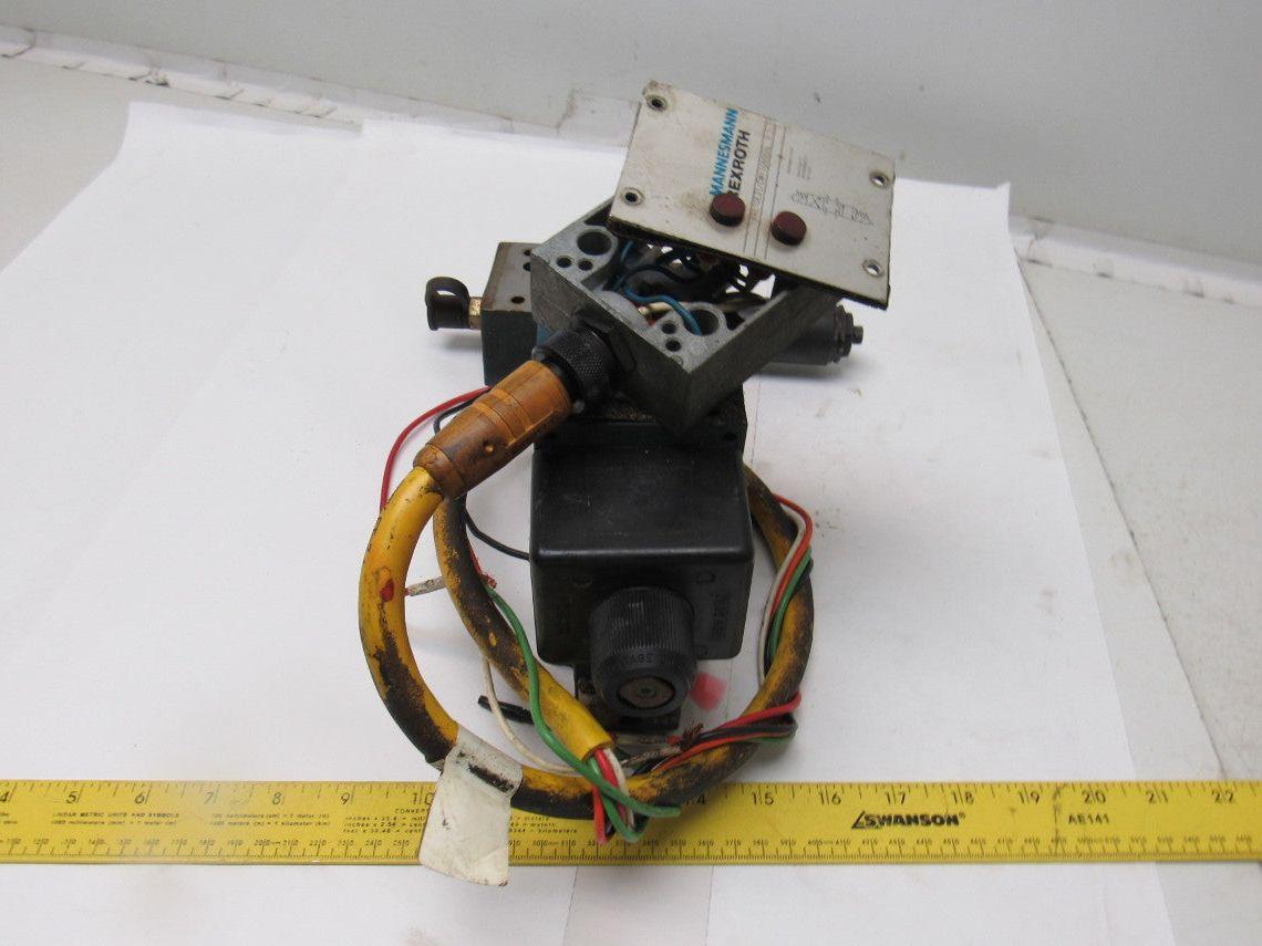 Rexroth 4WE10E31/CW110N9DAL Solenoid Operated Directional Valve 110 Coil