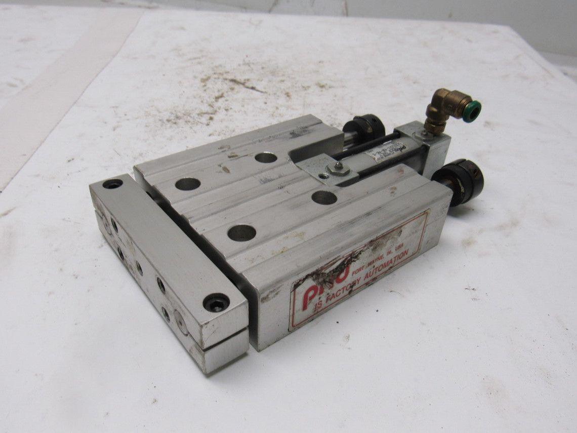 PHD SEB22X1-PB-AE-E Pneumatic Linear Slide & Cylinder Assembly