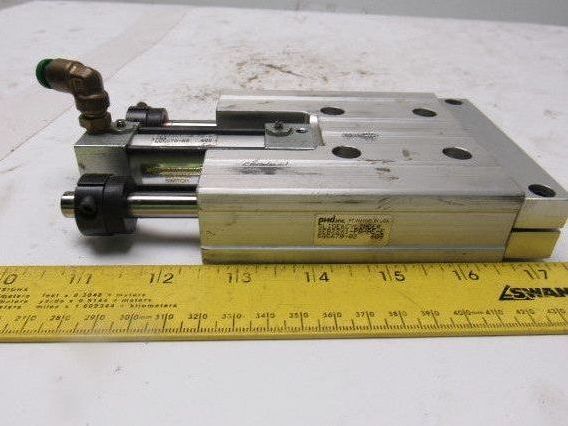 PHD SEB22X1-PB-AE-E Pneumatic Linear Slide & Cylinder Assembly