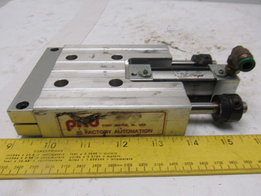 PHD SEB22X1-PB-AE-E Pneumatic Linear Slide & Cylinder Assembly