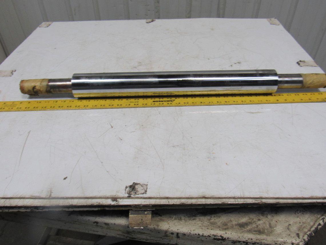 Stelmi Chrome Plated Steel Shaft 3" OD 24.5"L  1-3/4-12 Thread 37.6" OAL