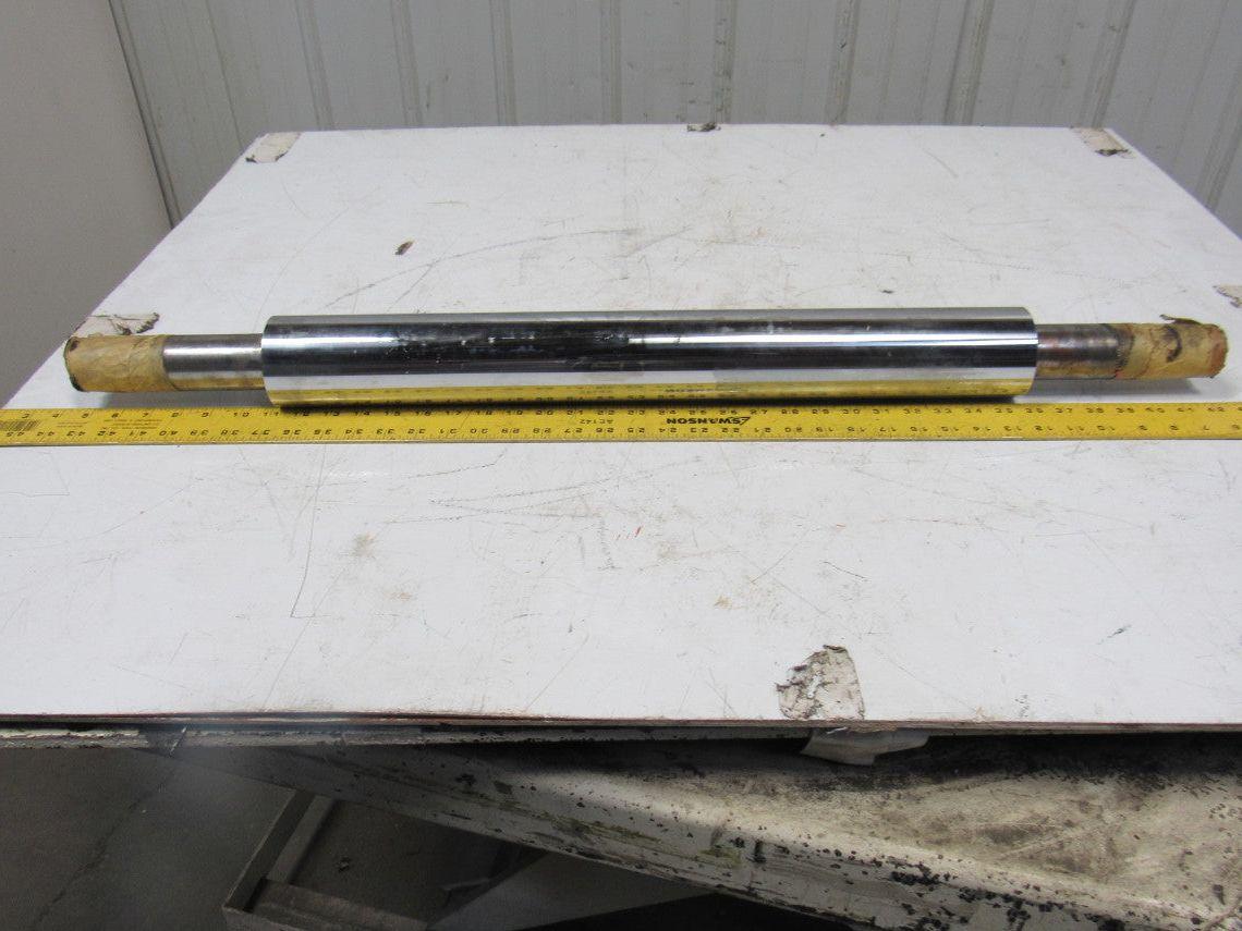 Stelmi Chrome Plated Steel Shaft 3" OD 24.5"L  1-3/4-12 Thread 37.6" OAL