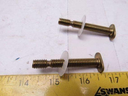 Harvey's 061161 Brass E-Z-Snap Toilet Bolt Set, 5/16" x 2-1/4" Lot of 8
