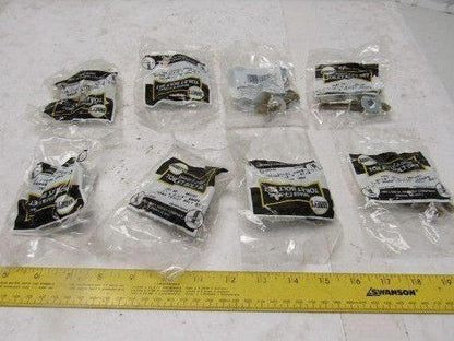 Harvey's 061161 Brass E-Z-Snap Toilet Bolt Set, 5/16" x 2-1/4" Lot of 8