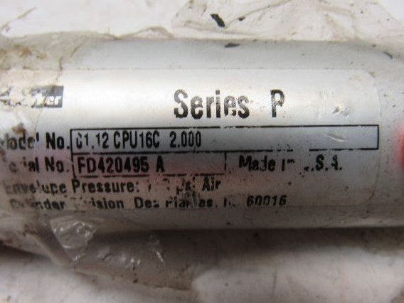 Parker 01.12CPU16C 2.000 1-1/4" Bore 2" Stroke