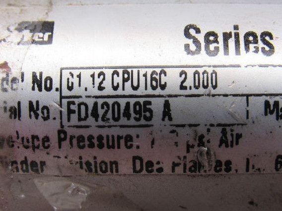 Parker 01.12CPU16C 2.000 1-1/4" Bore 2" Stroke