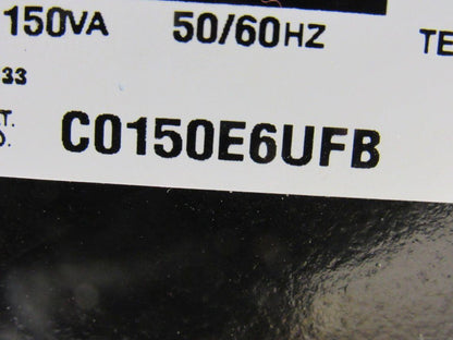 Cutler Hammer C0150E6UFB 150VA General Purpose Control Transformer 1 Phase
