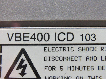 Control Techniques VBE 400 ICD103 Flux Vector Drive 4.0Kw 380/460V