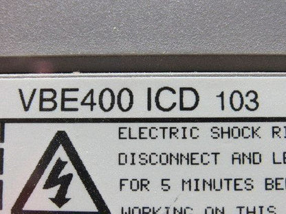 Control Techniques VBE 400 ICD103 Flux Vector Drive 4.0Kw 380/460V