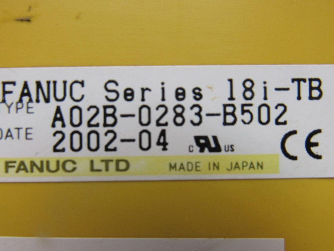 Muatec Fanuc A02B-0283-B502 Ser. 18i-TB CNC Operator Station / Control