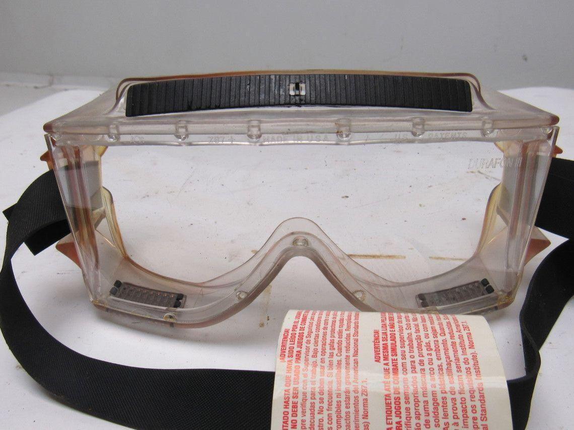 Durafon lll Professional Safety Chemical Splash Lab Goggles Lot of 3
