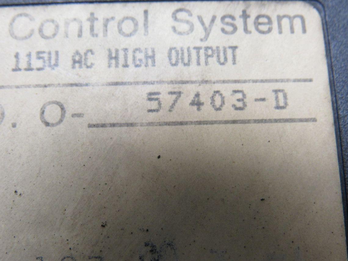 Reliance Electric 0-57403-D Digital Control Systems 115V AC High Output