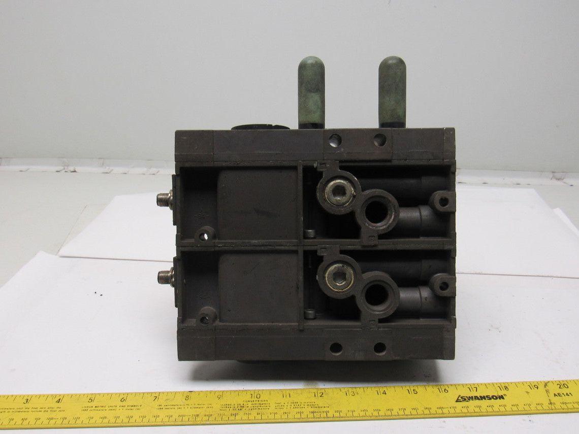 Bosch Rexroth 261-208-140-0 Pneumatic Solenoid Valve W/Manifold