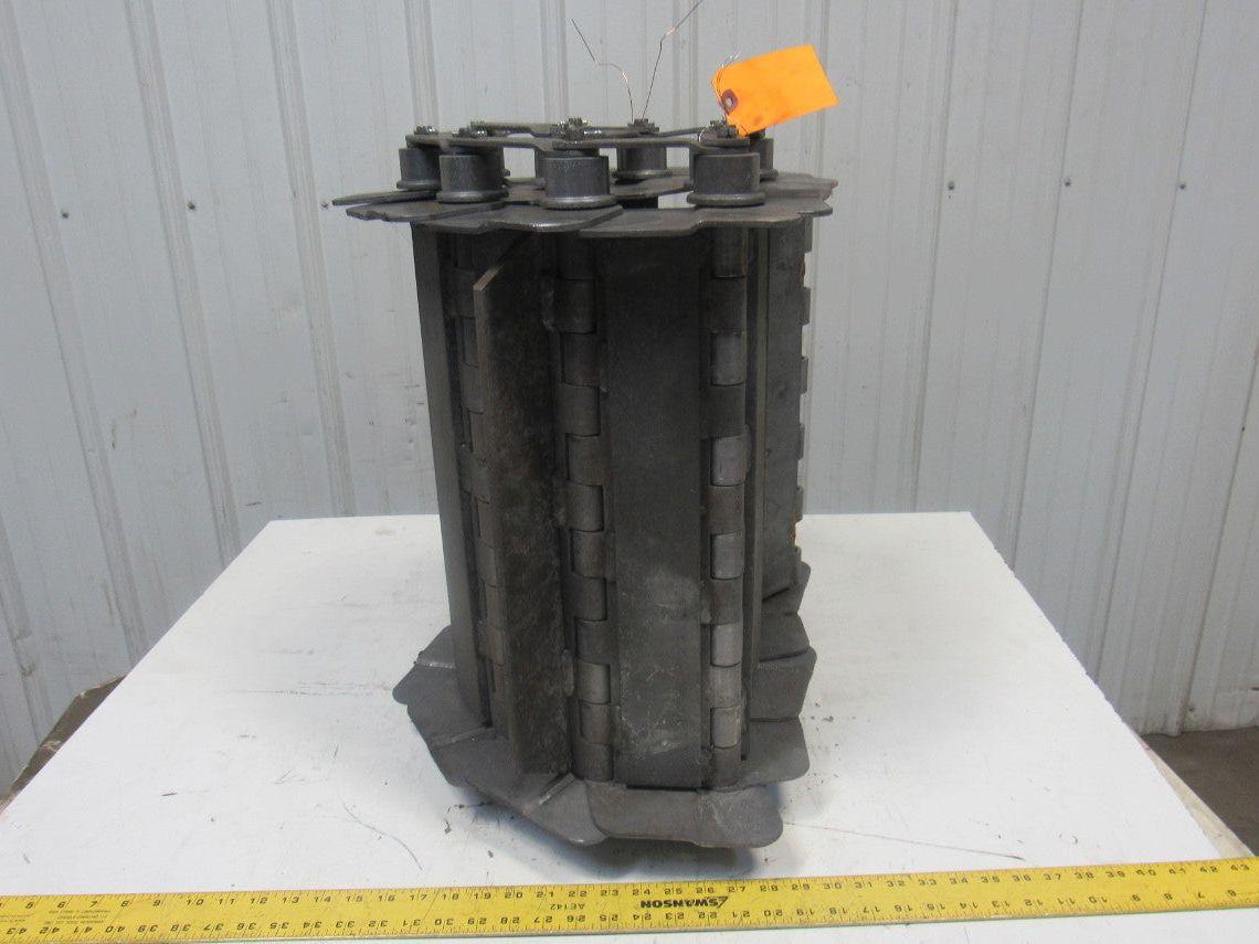 Steeltrak 18"x 48" Carbon Steel And Mild Steel Hinge Type Conveyor Chain