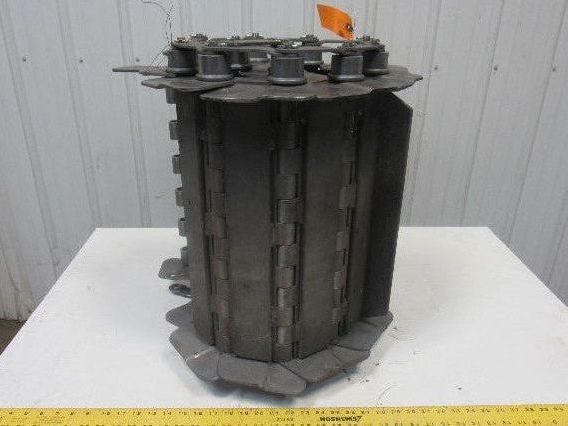 Steeltrak 18"x 48" Carbon Steel And Mild Steel Hinge Type Conveyor Chain