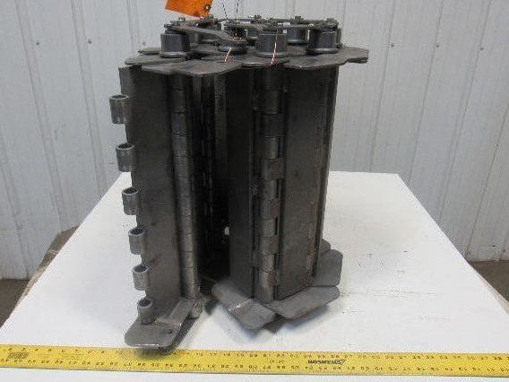 Steeltrak 18"x 48" Carbon Steel And Mild Steel Hinge Type Conveyor Chain