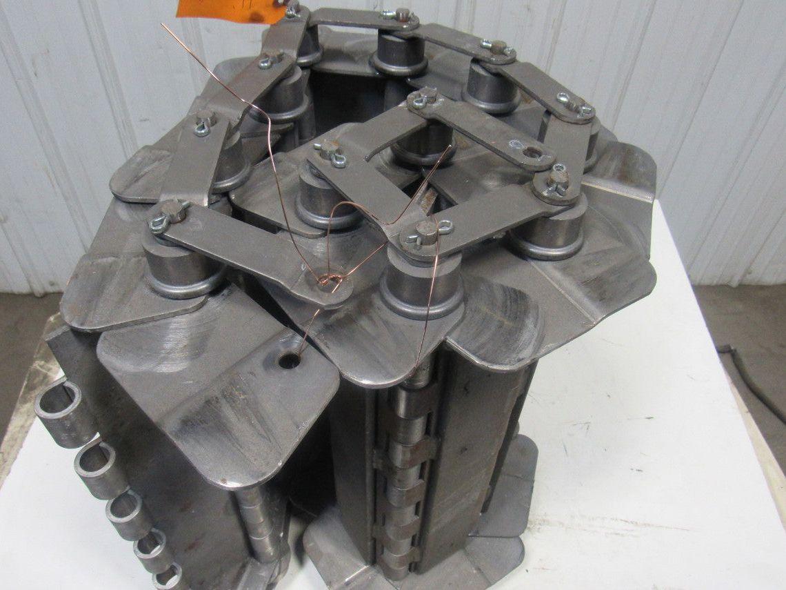 Steeltrak 18"x 48" Carbon Steel And Mild Steel Hinge Type Conveyor Chain