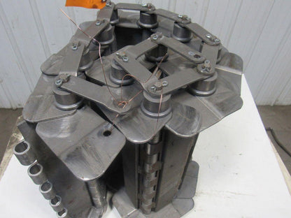 Steeltrak 18"x 48" Carbon Steel And Mild Steel Hinge Type Conveyor Chain