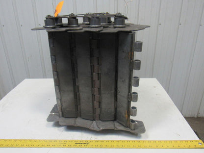 Steeltrak 18"x 48" Carbon Steel And Mild Steel Hinge Type Conveyor Chain