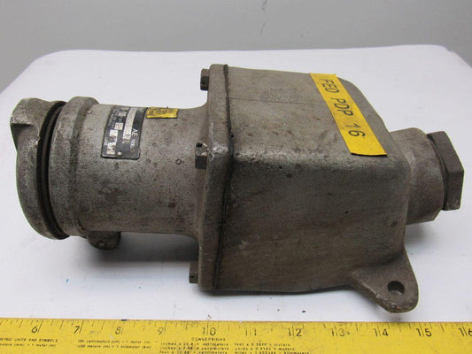 Appleton AEE6425 60A 240V 4 Wire Receptacle Plug W/Aluminum Housing