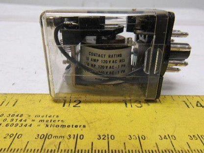 General Electric CR120HF85J08C General Purpose Relay 6VDC Coil