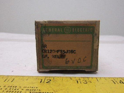 General Electric CR120HF85J08C General Purpose Relay 6VDC Coil