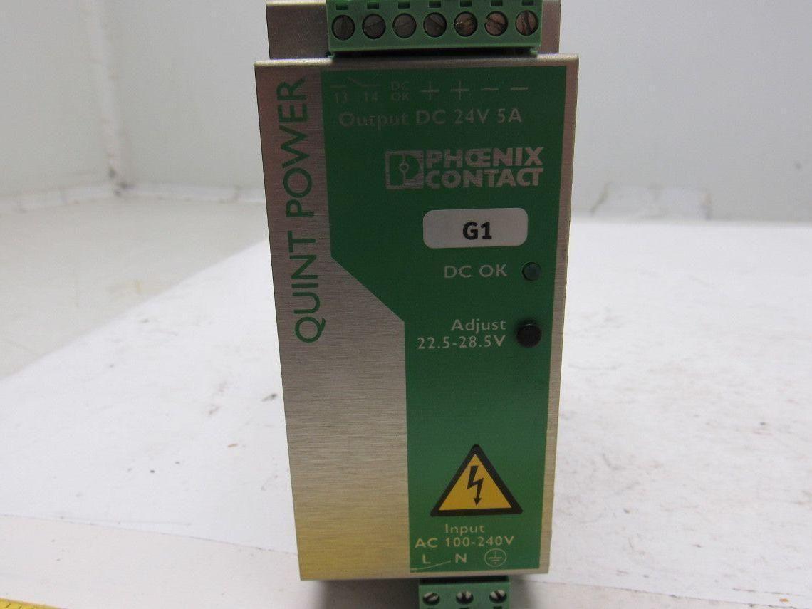 Phoenix Contact Quint-PS-100-240AC-24DC/5 2938581 Power Supply 24VDC/5A