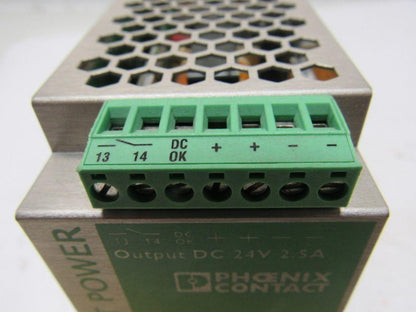 Phoenix Contact Quint-PS-100-240AC-24DC/2.55 Power Supply 24VDC/2.5A