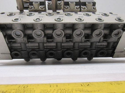 SMC VQ7-6-FPG-D-32 & VQ7-6-FPG-S-32 Pneumatic Selenoid Valve Manifold Assembly
