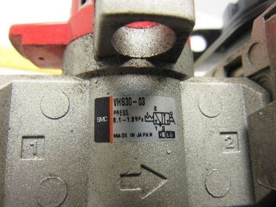 SMC VHS30-03 & AW30-03BG Pneumatic Air Filter Regulator Assembly 3/8" NPT