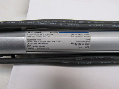 Keyence SL-C44H-R 24 VDC Light Curtain Receiver W/Cord