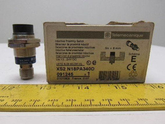 Telemecanique XS2 N18PA340D Inductive Proximity Switch 12-24VDC