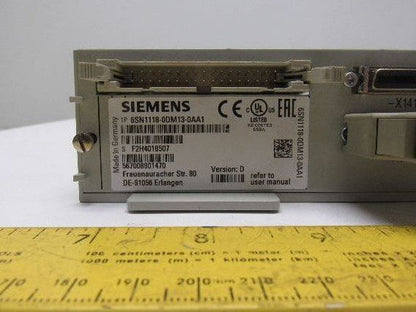 Siemens 6SN1118-0DM13-0AA1 Version D Control Module Card