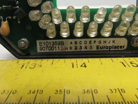 Europlacer E101359B Placement Head LED Board