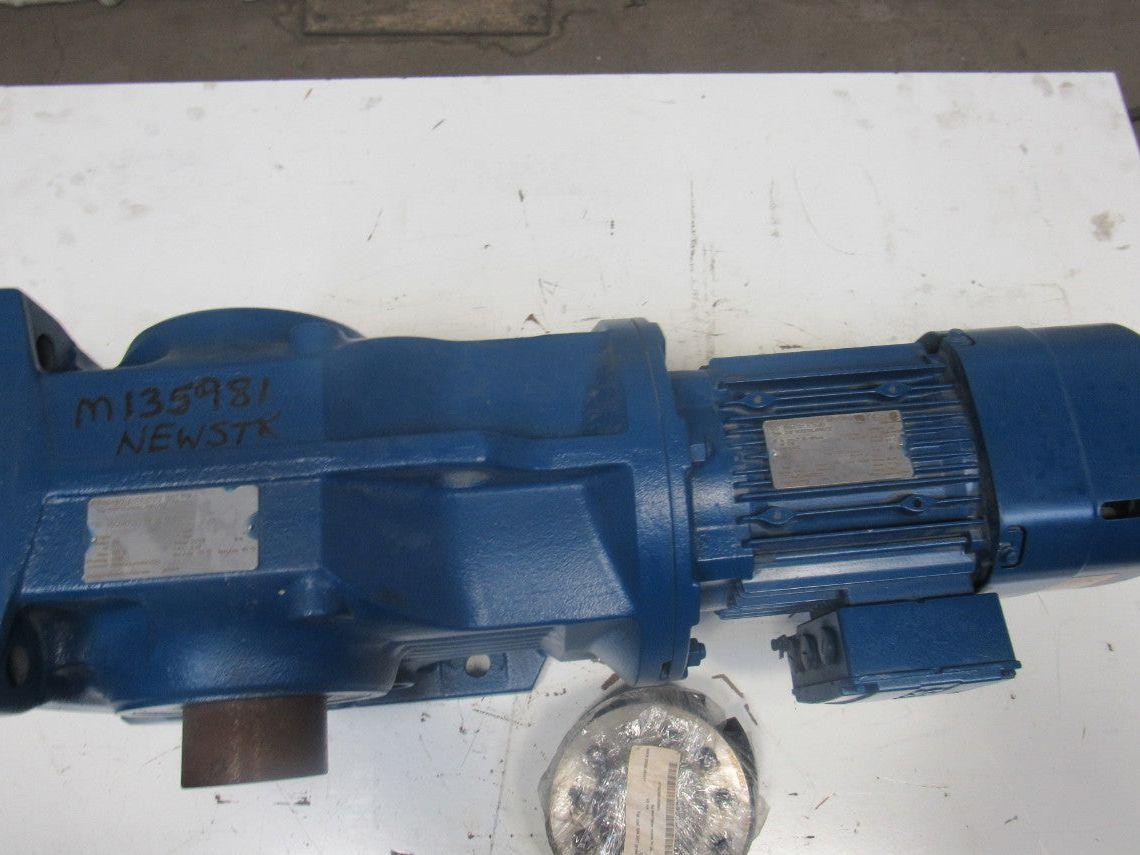 Sew Type  KH87BDRE90L4BE5/TF 2HP 147.32RPM  Electric Gear Motor 277/480V 3Ph