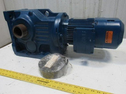 Sew Type  KH87BDRE90L4BE5/TF 2HP 147.32RPM  Electric Gear Motor 277/480V 3Ph