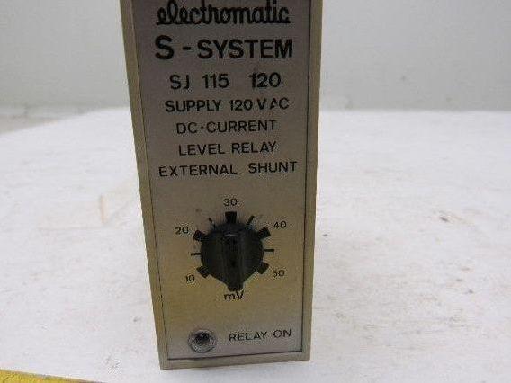Electromatic SJ 115 S-System Current Leveling Relay