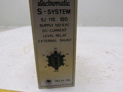 Electromatic SJ 115 S-System Current Leveling Relay