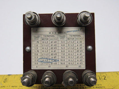 TSUBAKI Current Transformer Shock Relay Lot of 5